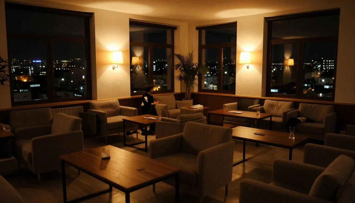 İçerik ekibi gece çalışma odasında müfredatı gözden geçiriyor